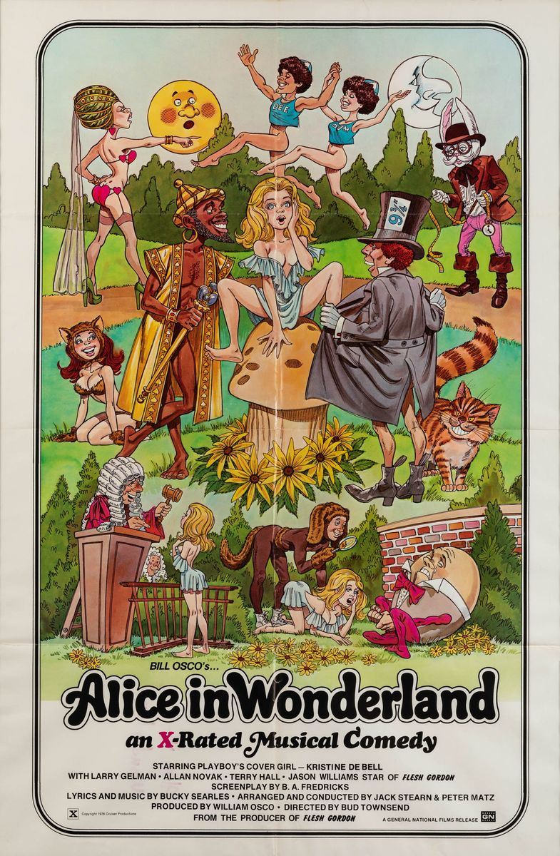 Bill Osco (1947) Bill Osco’s Alice in Wonderland and X-Rated Musical Comedy  - Asta Out of the Ordinary - Cambi Casa d'Aste