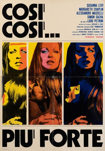 Luigi Petrini (1934-2010)così Così...più Forte.