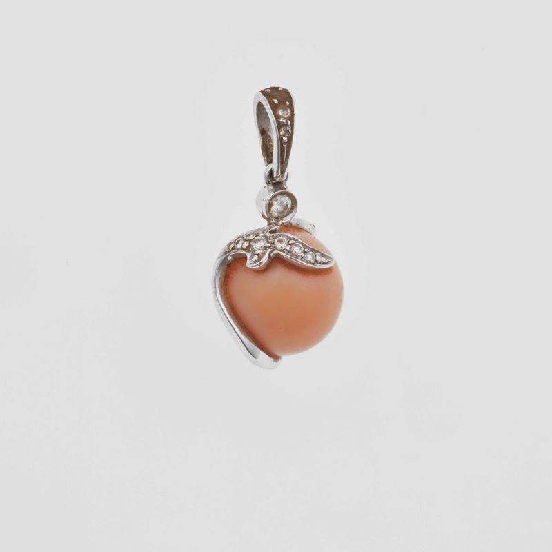Pendente con perla melo melo  - Auction Fine Jewels - III - Cambi Casa d'Aste