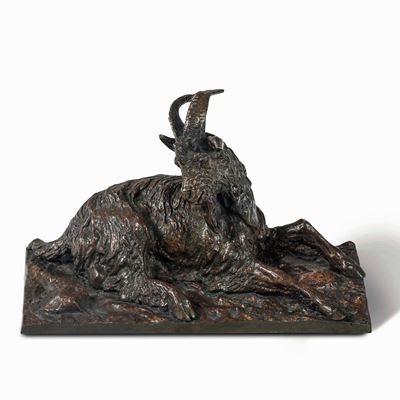 Christophe Fratin (1801-1864)capro Accucciato