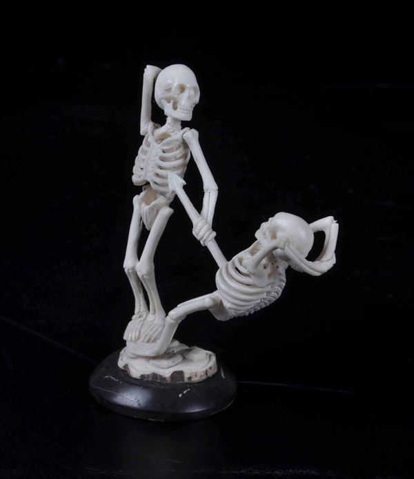 Coppia di scheletri danzanti