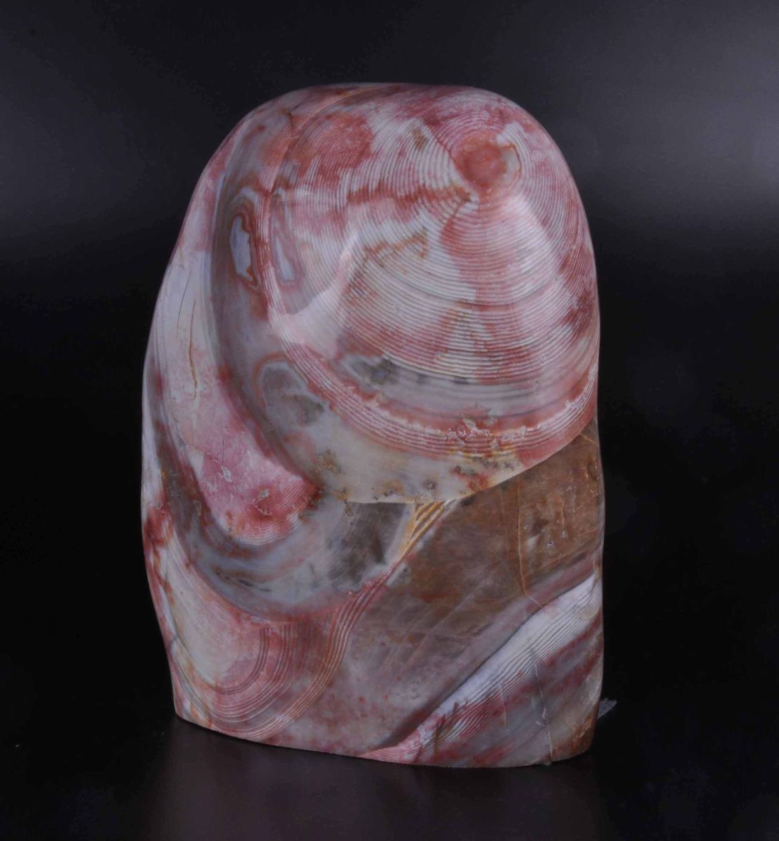 Grand Blocco di Diaspro Zebrato Rosa