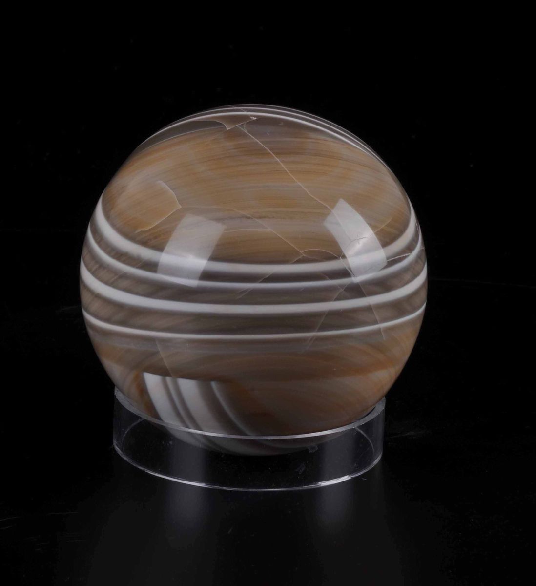 Sfera in Diaspro Zonato