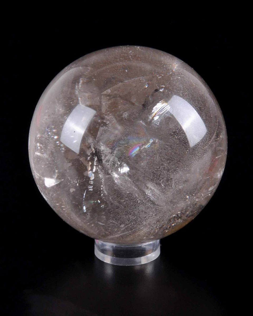 Eccezionale Sfera in Quarzo Ialino