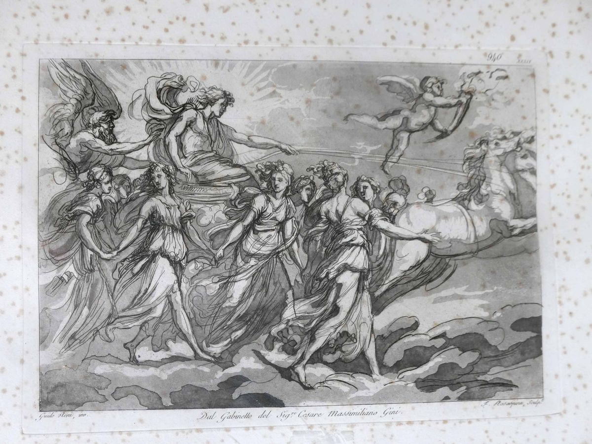 Lotto di 19 Incisioni e Stampe Varie Epoche e Soggetti Diversi tra Cui 2 di Piranesi