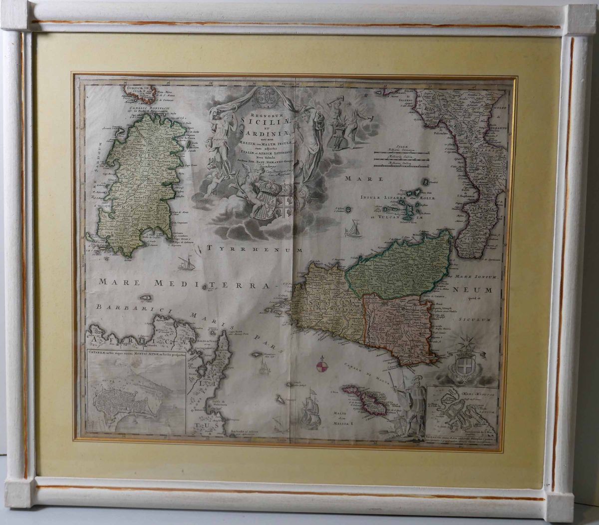 Lotto di 6 tra Carte Geografiche e Vedute