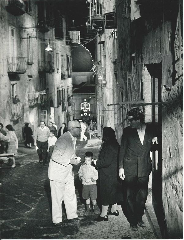 Vittorio De Sica e Marcello Mastroianni nel film “Ieri oggi domani”, 1963