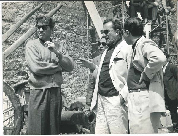 Luchino Visconti e Burt Lancaster