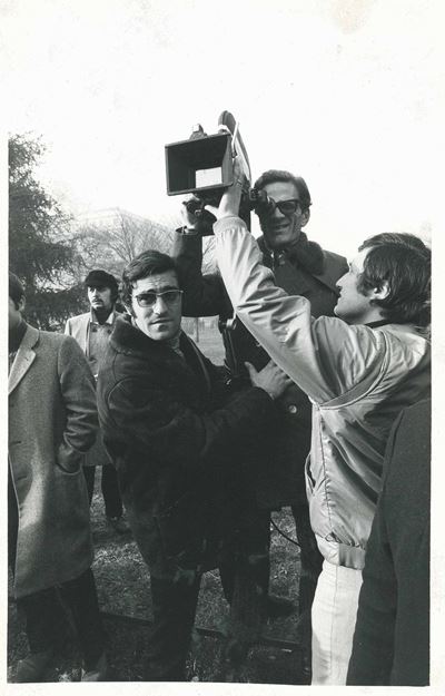 Pier Paolo Pasolini a Milano Mentre Riprende Manifestazioni