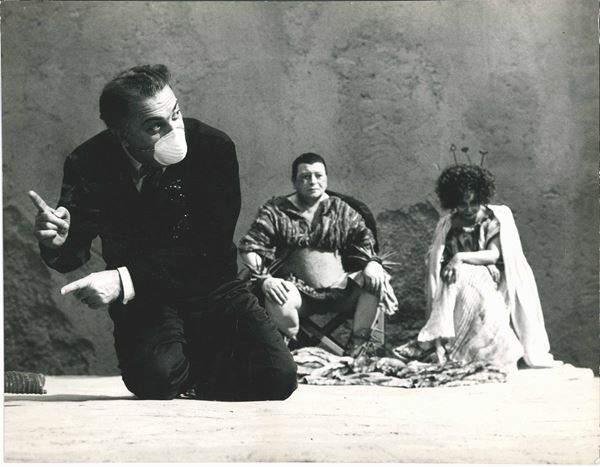 Federico Fellini dirige “Satyricon”