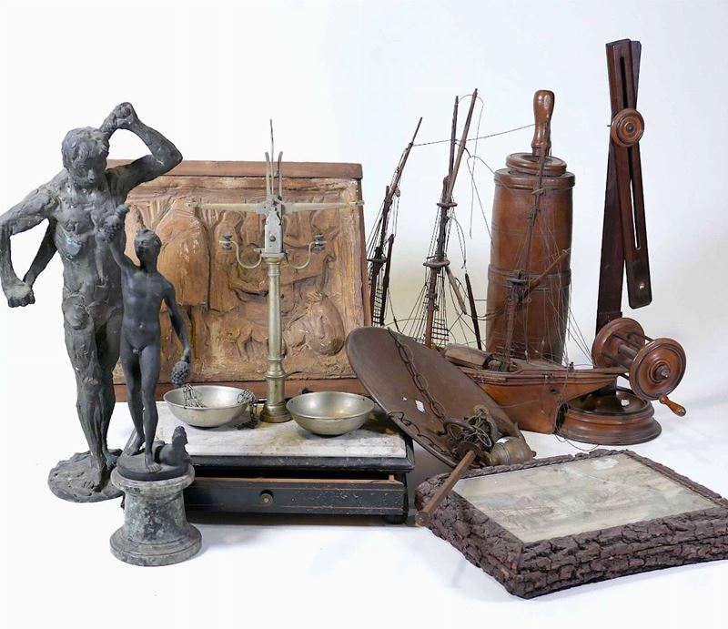 Lotto misto di oggetti  - Auction Antiques V - Cambi Casa d'Aste