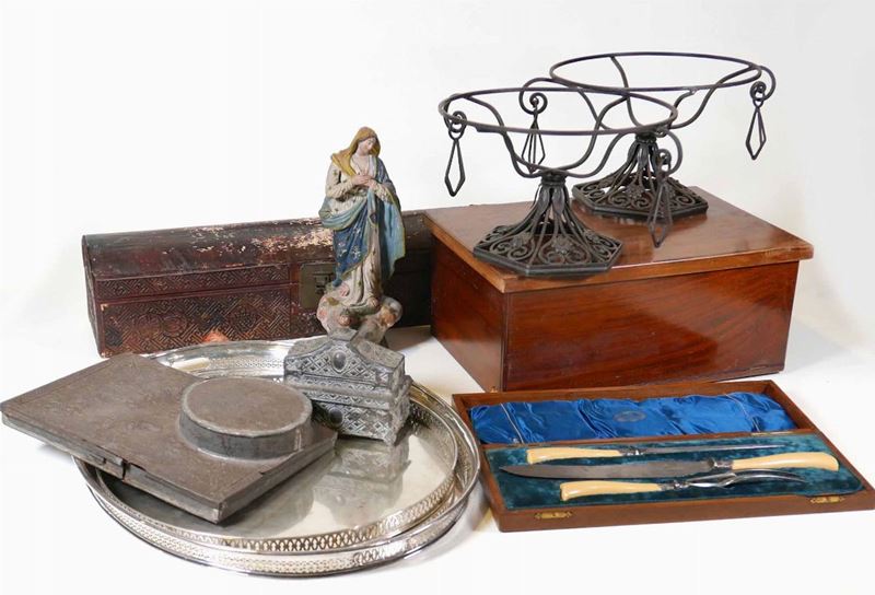 Lotto di misto di oggetti  - Auction Antiques V - Cambi Casa d'Aste