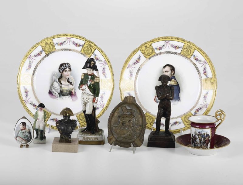 Lotto di oggetti a soggetto napoleonico  - Auction Antiques V - Cambi Casa d'Aste