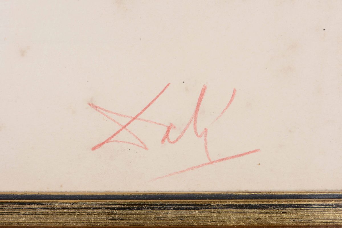 Litografia di S. Dalì