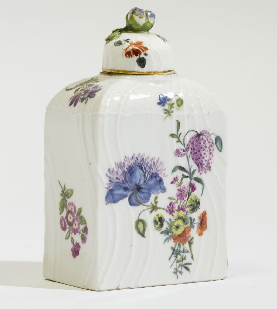 Scatola Porta Tè Meissen, 1745-1750 Circa