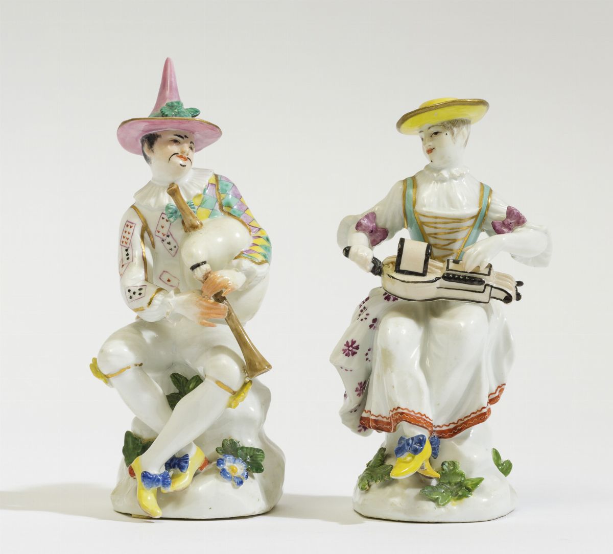 Coppia di Figurine Meissen, 1745 Circa