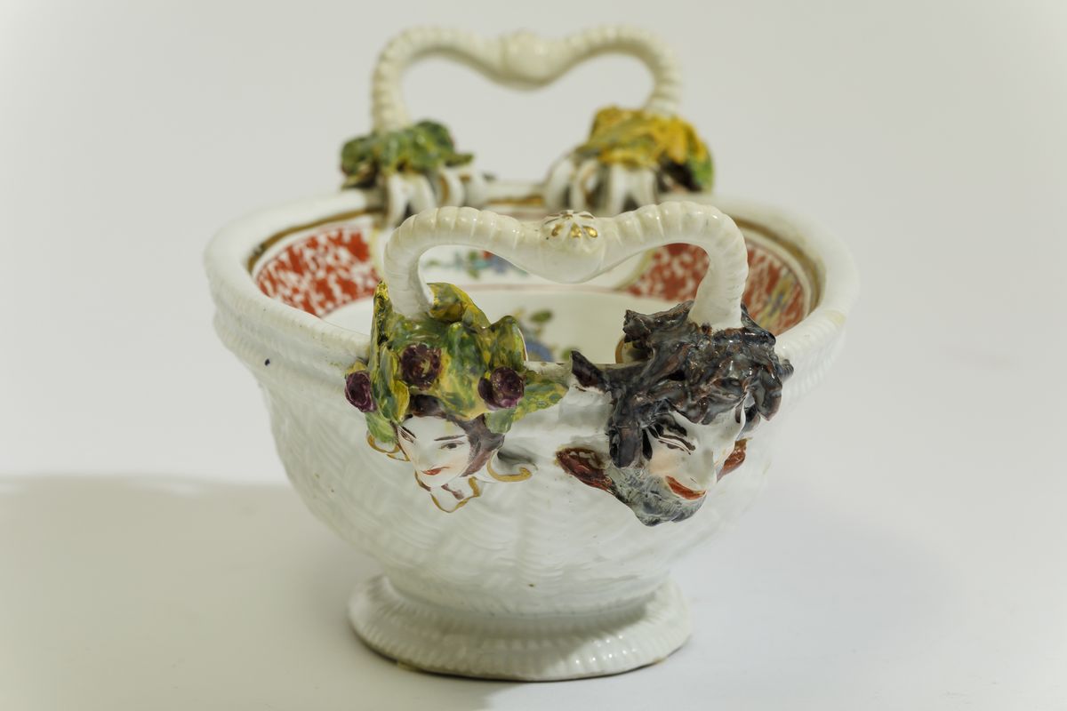 Cestino Meissen, 1740 Circa
