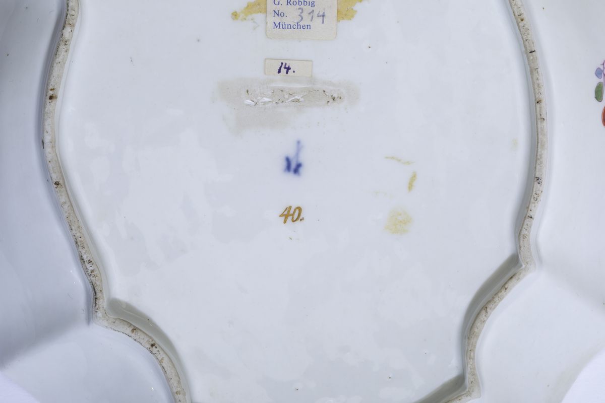 Piccolo Vassoio Meissen, 1735-1740