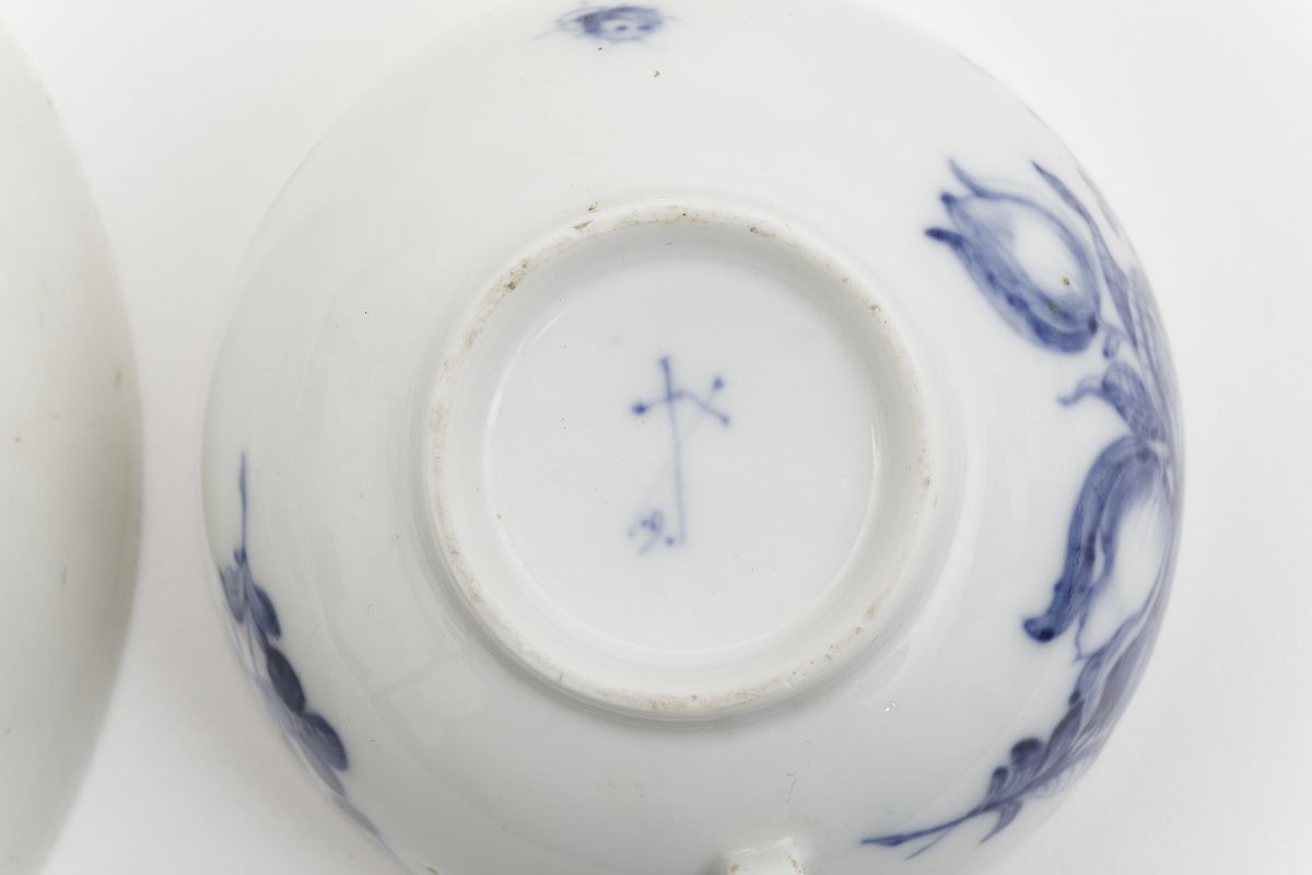 Tazza con Piattino Meissen, Metà del XVIII Secolo