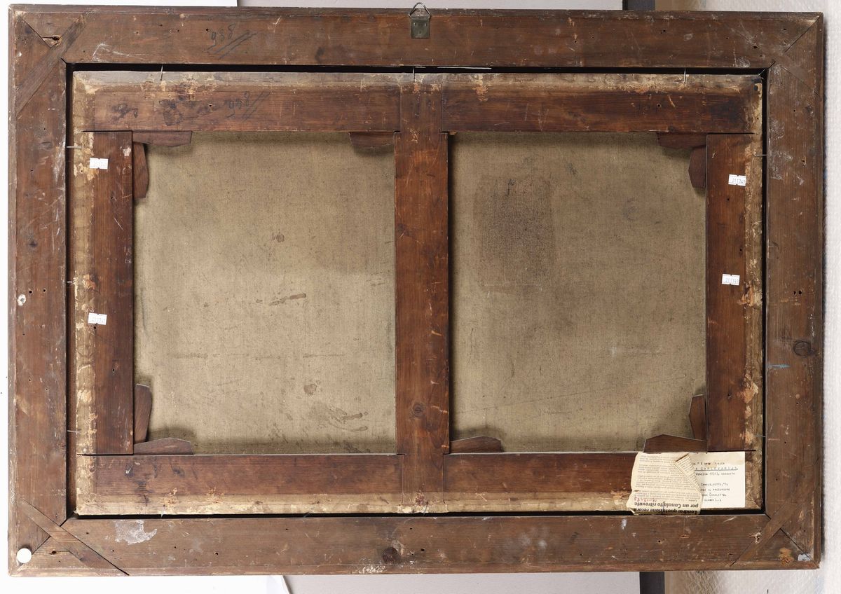 Luca Carlevarijs (udine 1663 - Venezia 1730), Attribuito Aveduta di Venezia con Palazzo Ducale