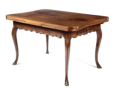 Tavolo allungabile in legno, XX secolo