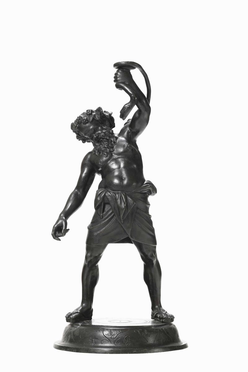 Sileno Fonderia italiana del XIX-XIX secolo  - Auction Important Sculptures, Furnitures and Works of Art - Cambi Casa d'Aste