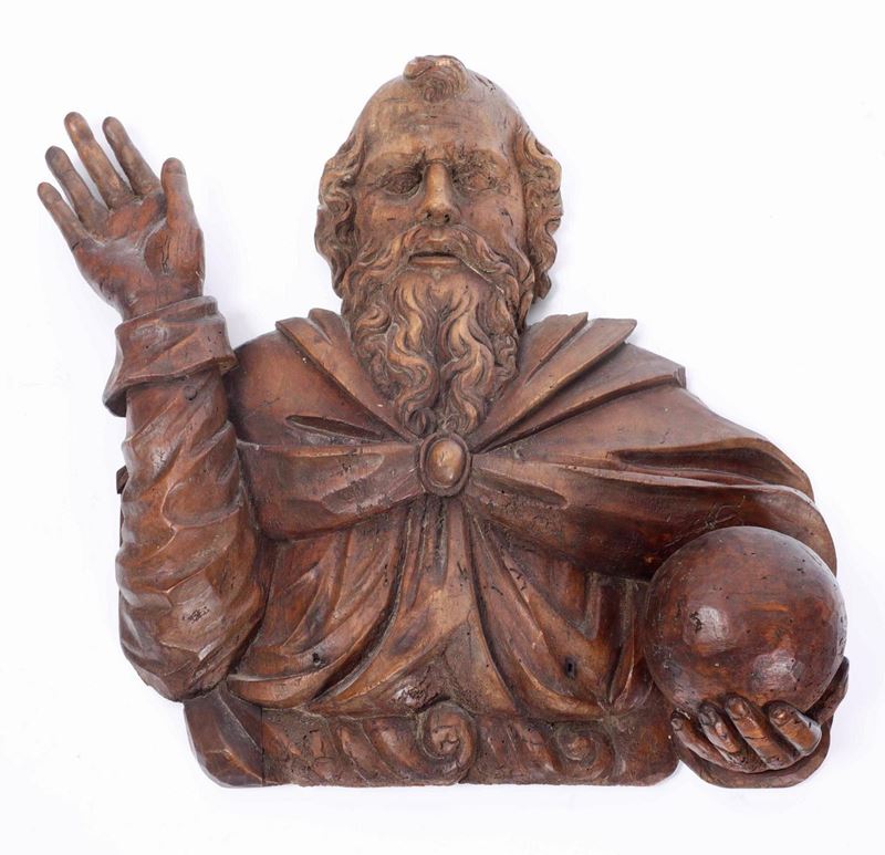 Dio Padre. Arte rinascimentale. Italia XVI secolo  - Auction Timed Auction | Sculpture - Cambi Casa d'Aste