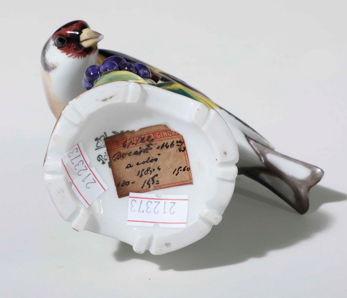 Figurina di Cardellino Germania, Manifattura Rosenthal, Prima Metà del XX Secolo