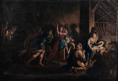 Anonimo del XIX Secoloadorazione dei Pastori
