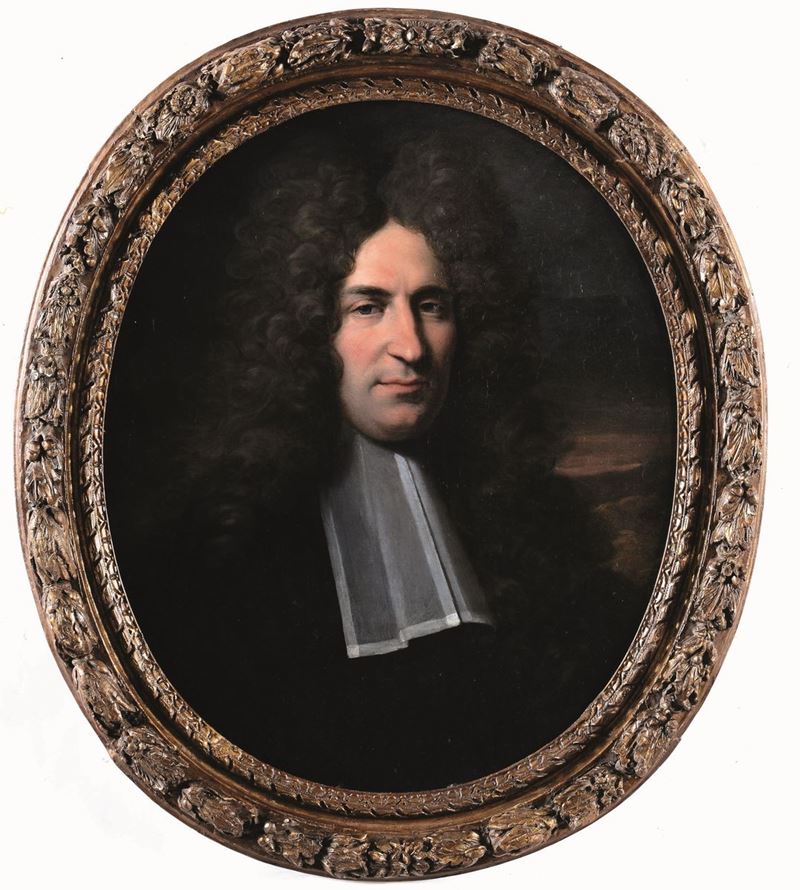 Godfrey Kneller (1646-1723) Ritratto di gentiluomo  - Asta Dipinti Antichi | Asta a Tempo - Cambi Casa d'Aste