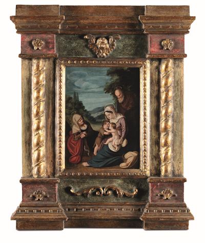 Scuola Fiamminga del XVI Secolosacra Famiglia