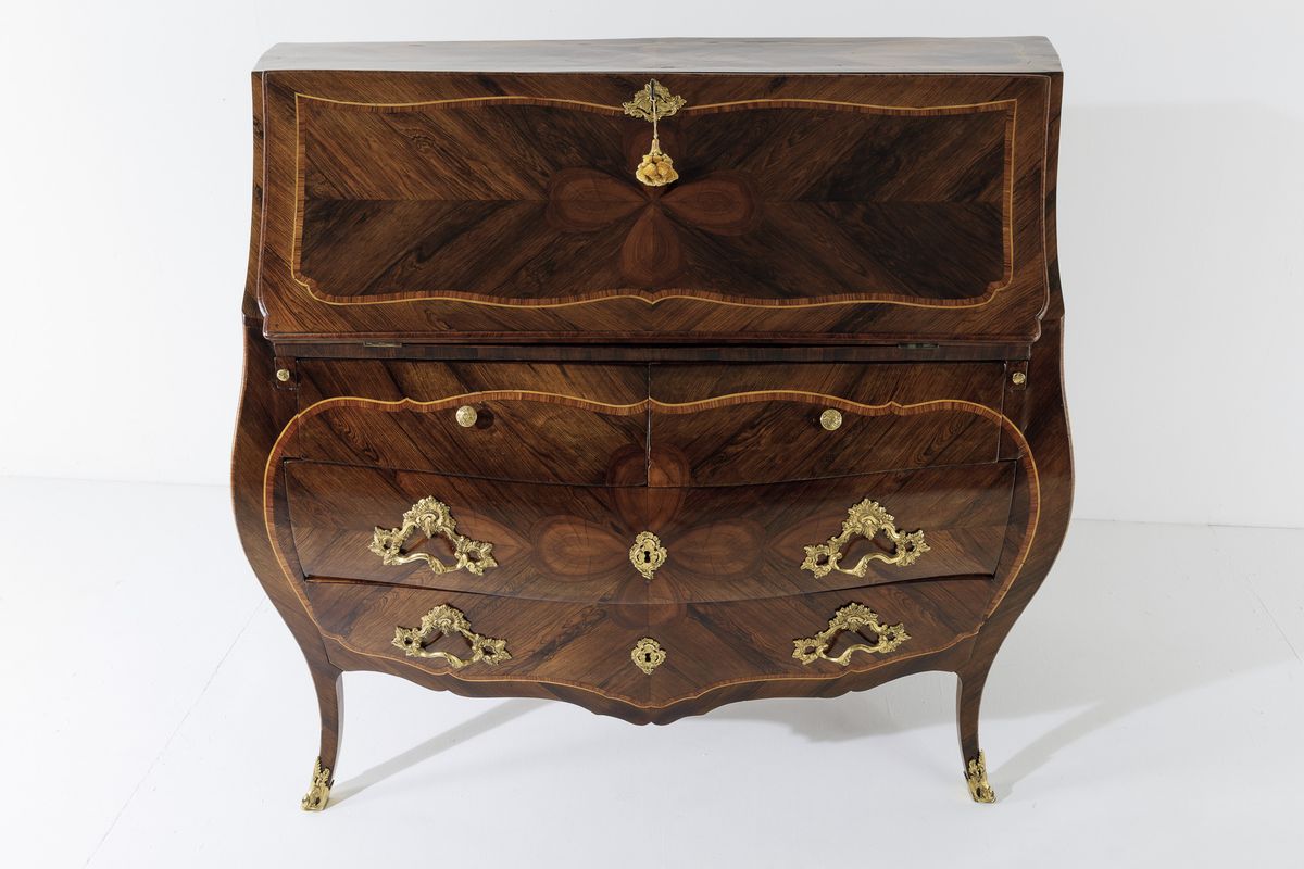 Bureau Luigi XV, Genova, 1760-70 Circa