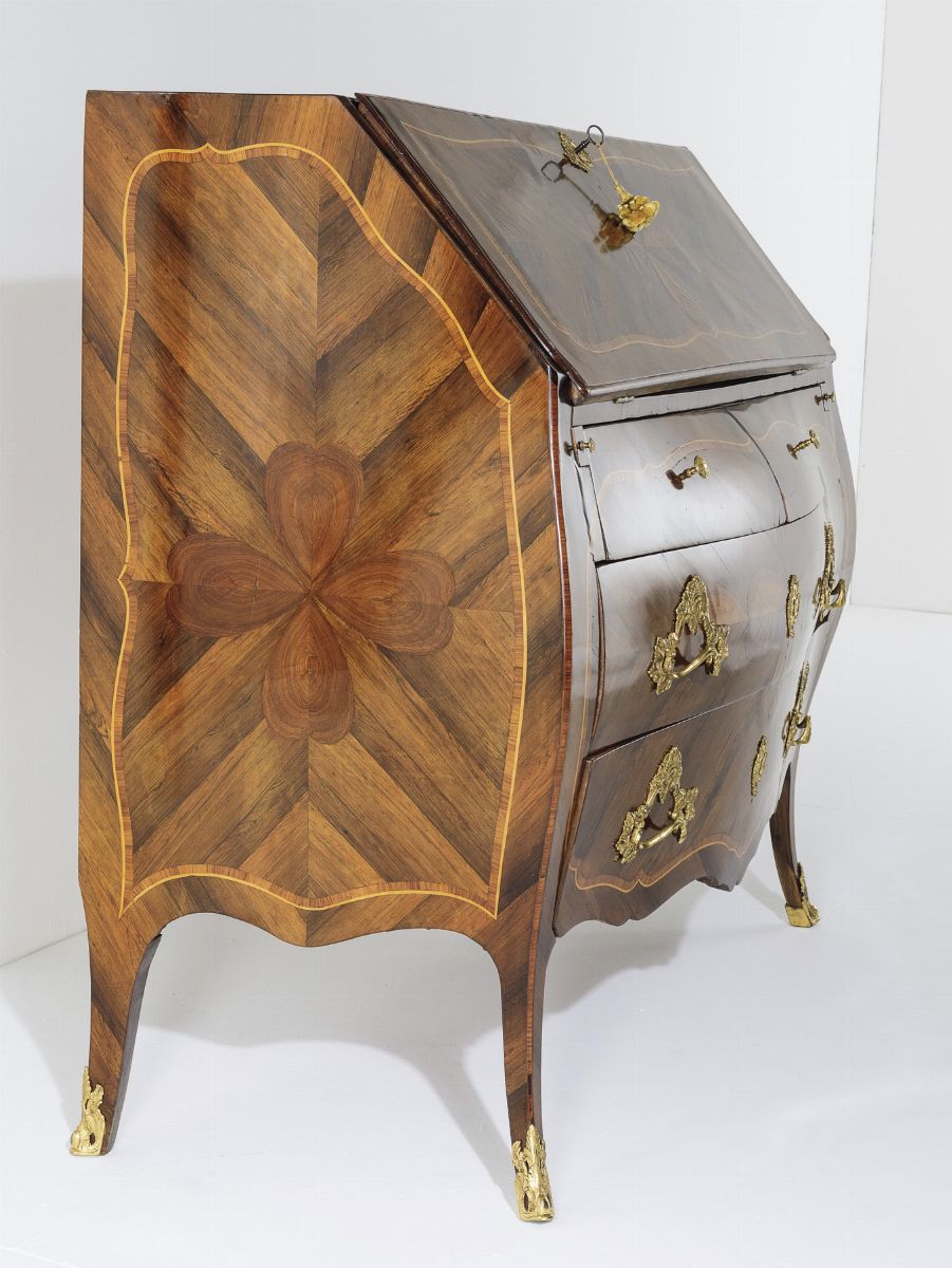 Bureau Luigi XV, Genova, 1760-70 Circa