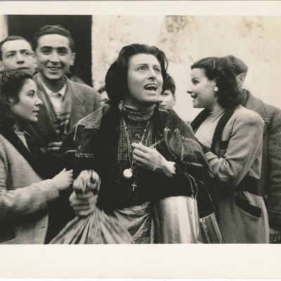 Anna Magnani in “L’amore” (p.2 il Miracolo), Diretto da Roberto Rossellini