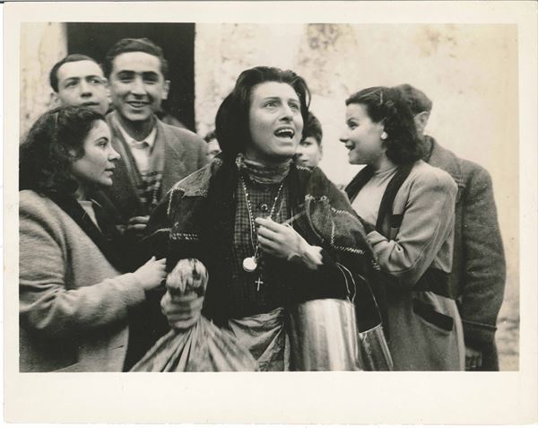 Anna Magnani in “L’amore” (p.2 Il Miracolo), diretto da Roberto Rossellini