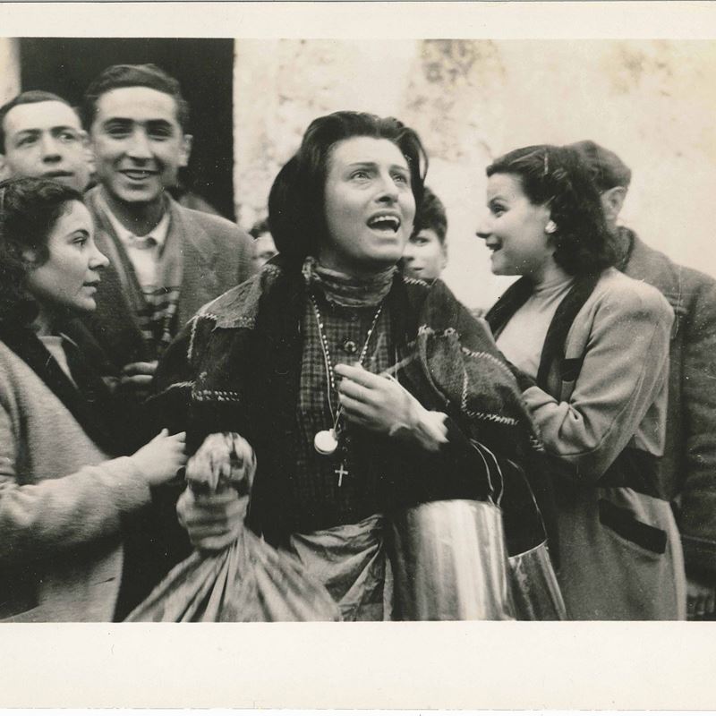 Aldo Tonti - Anna Magnani in “L’amore” (p.2 il Miracolo), Diretto da Roberto Rossellini