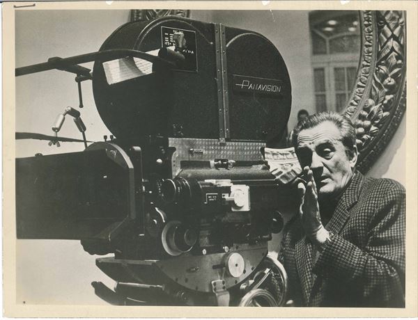 Luchino Visconti sul set di “Morte a Venezia”, 1971