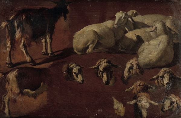 Francesco Londonio (1723-1783) Studio di pecore