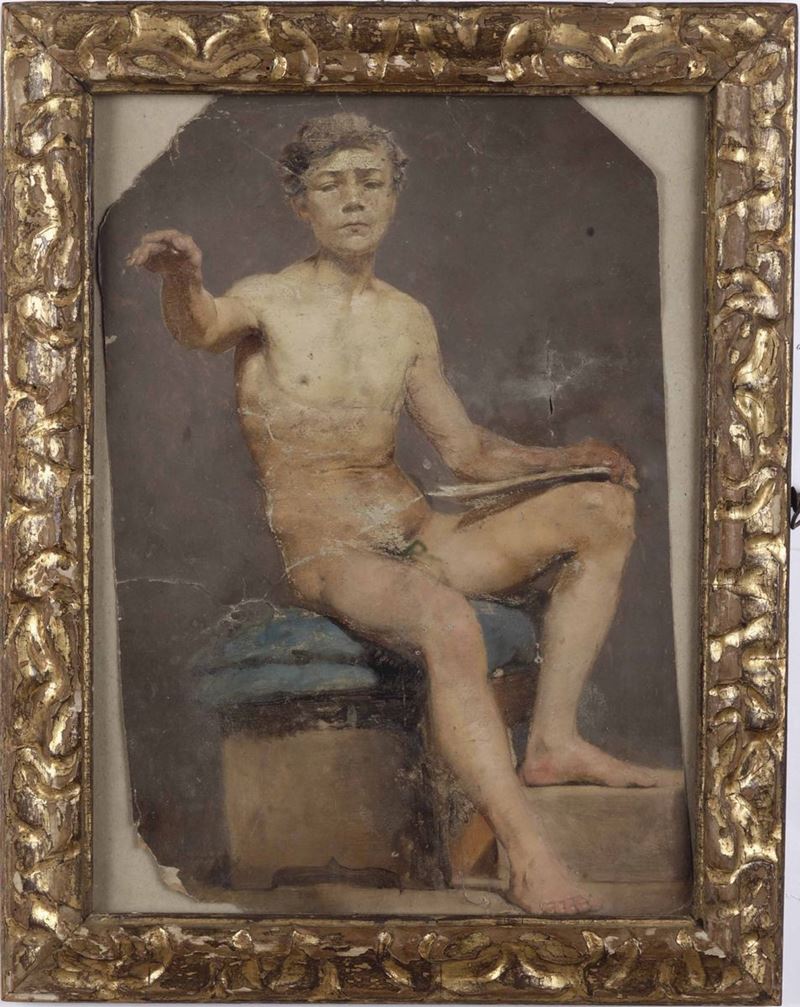 Anonimo Nudo di fanciullo  - Auction Antiques | Time Auction - Cambi Casa d'Aste