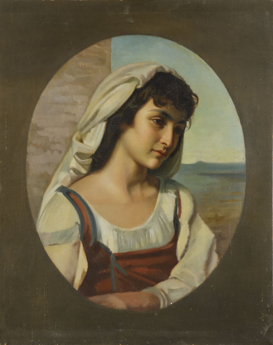 Pittore del XIX Secoloritratto di Fanciulla