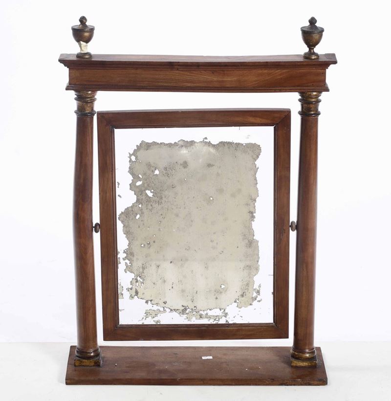 Psiche da tavolo in legno, XIX secolo  - Auction Fine Art September | Timed Auction - Cambi Casa d'Aste