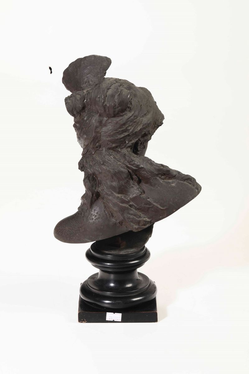 Busto di Donna in Bronzo, XIX-XX Secolo