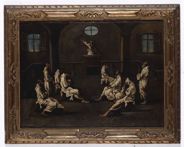 Alessandro Magnasco (Genova 1667-1749), alla maniera di Frati trappisti