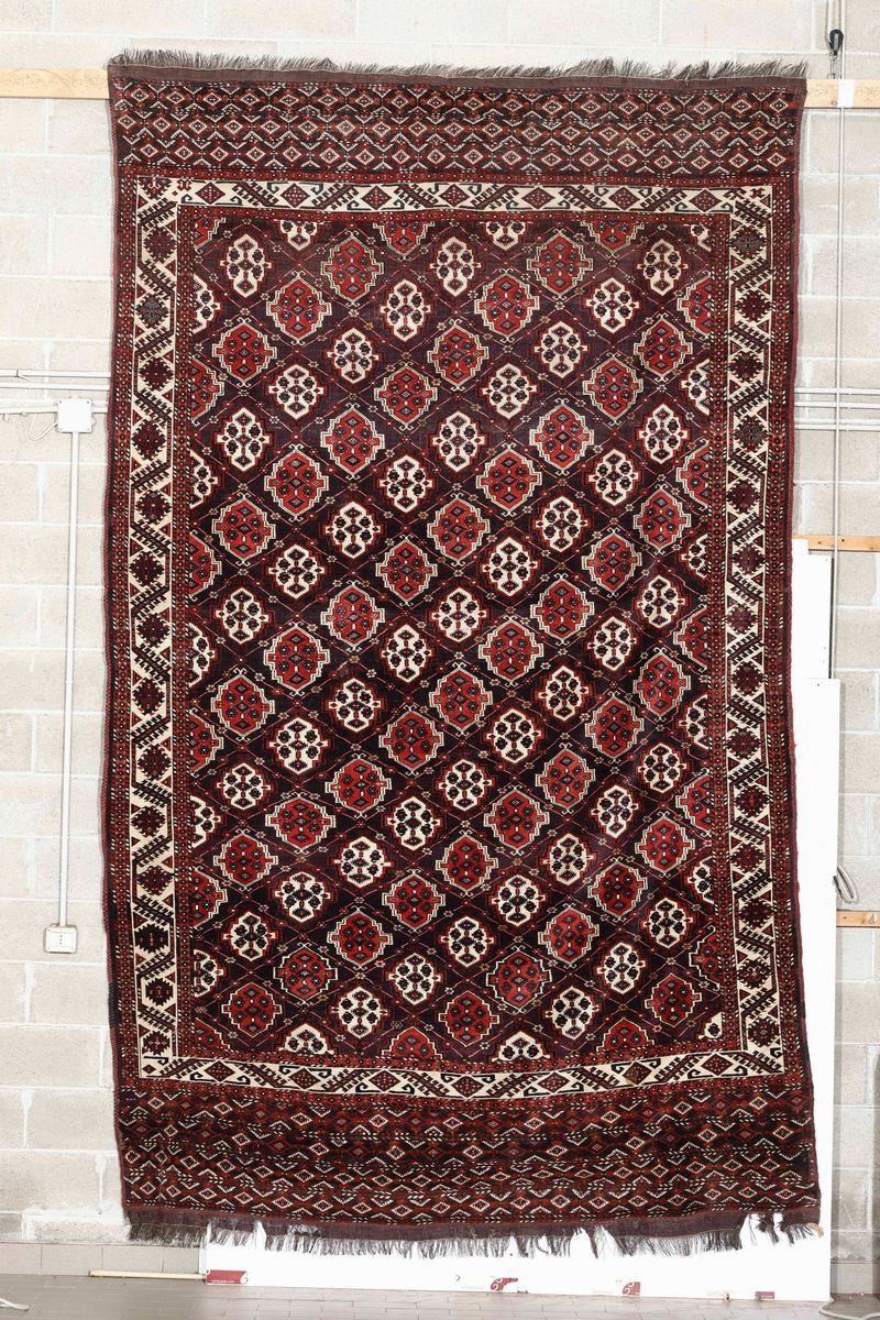 Tappeto Beshir, Turkestan orientale fine XIX inizio XX secolo  - Auction Carpets | Cambi Time - Cambi Casa d'Aste