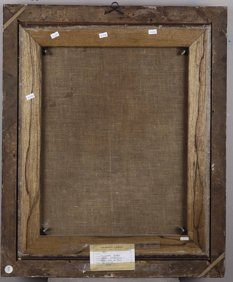 Giuseppe Duprà (1703 - 1784), Attribuito Aritratto di Vittorio Emanuele i Fanciullo con Ermellino...