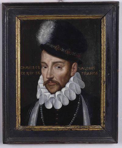 Artista Francese del XVI Secoloritratto di Carlo IX