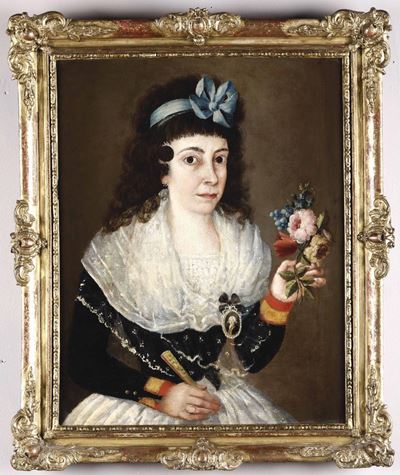 Artista della Fine del XVIII Secoloritratto di Giovane Donna