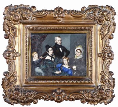 Artista Dell'inizio del XIX Secoloritratto di Famiglia