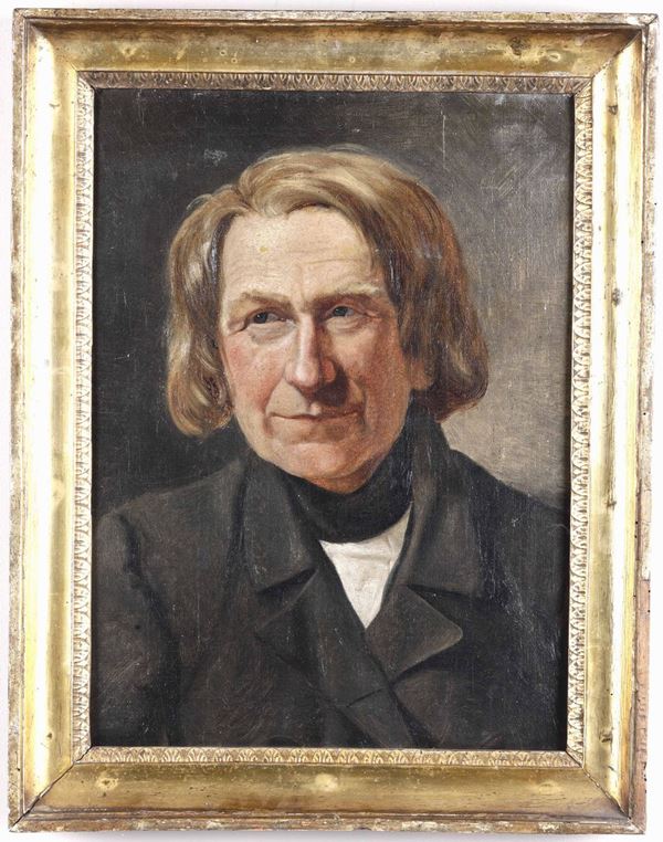 Artista della fine del XIX secolo Ritratto di Thorvaldsen