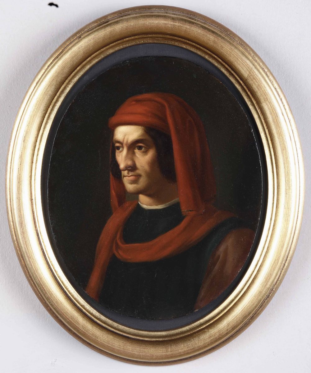 Artista del XIX Secoloritratti di Personaggi Celebri